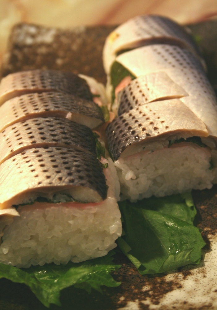 こはだの酢じめで❤簡単棒寿司の画像