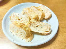 干しエビ入り♪マヨチーズ玉子焼き