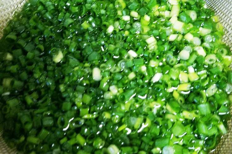 超 時短 薬味ねぎ切り方 レシピ 作り方 By 堕天の王 クックパッド 簡単おいしいみんなのレシピが354万品