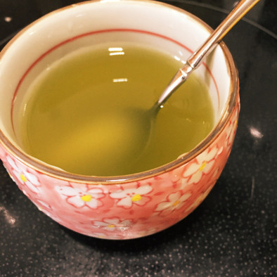 黒糖緑茶の写真