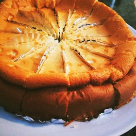 世界一美味しいスフレチーズケーキ。