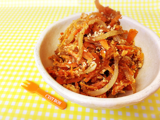 もやしと卵の簡単にんじんしりしり レシピ 作り方 By あさコロモ クックパッド 簡単おいしいみんなのレシピが355万品
