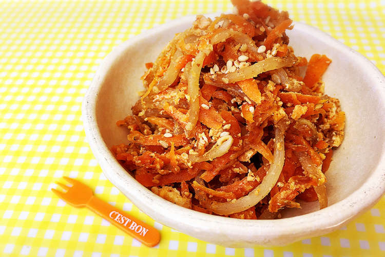 もやしと卵の簡単にんじんしりしり レシピ 作り方 By あさコロモ クックパッド 簡単おいしいみんなのレシピが377万品
