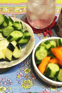 夏野菜のピクルス&浅漬け