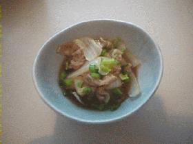 めちゃうま♪白菜のカラシ醤油煮