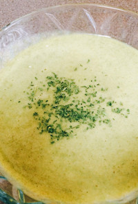 小松菜の冷たいポタージュスープ