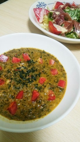 栄養たっぷり☆モロヘイヤカレー