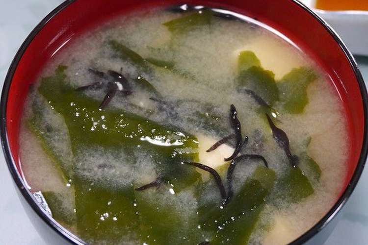 痛風対策 たっぷり海藻の味噌汁 レシピ 作り方 By だんどり亭 クックパッド 簡単おいしいみんなのレシピが361万品