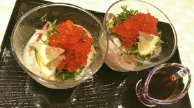 簡単♡おしゃれおつまみ♡グラス豆腐♡