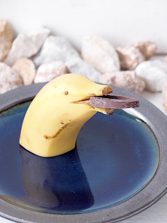 イルカのチョコバナナの画像