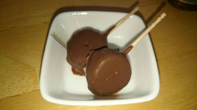 ひとくちミニチョコバナナ♪簡単♪屋台風