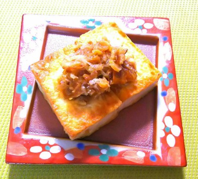 低糖質レシピ☆和風豆腐ステーキの写真