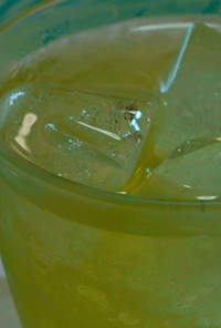 美味しい氷だし緑茶。