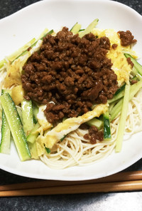 ごまだれ★ぶっかけ肉みそそうめん