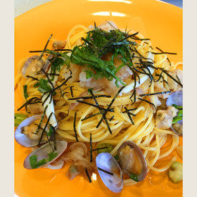 海鮮和風パスタ