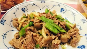 野菜たくさんチンジャオロースー