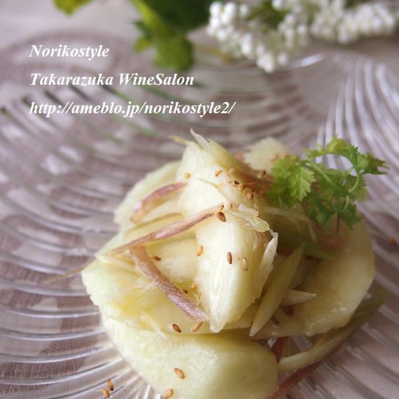 焼き桃の夏サラダ レシピ・作り方