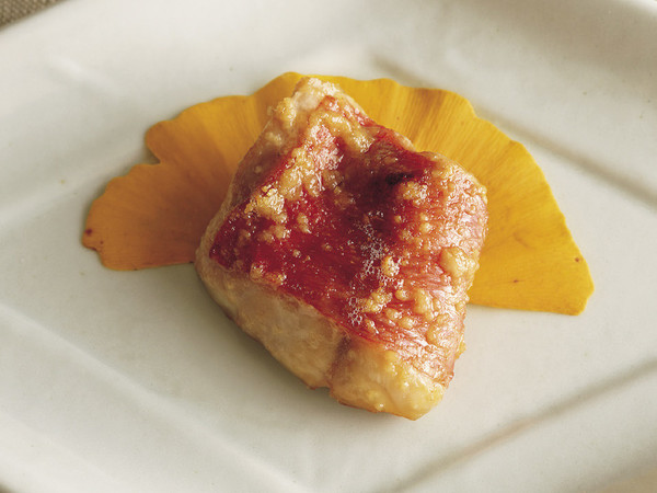 金目鯛の利久焼き