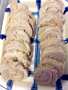 簡単なレンジで作るの豚チャーシュー