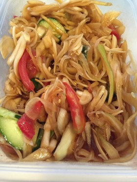 トマトのうま汁と玉ねぎスライスのサラダ