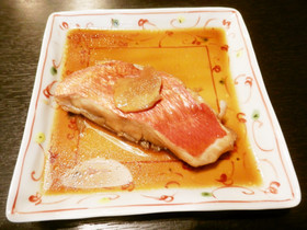 甘めが美味しい金目鯛の煮つけ