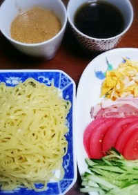 冷やし中華風つけ麺！超簡単タレアレンジ！