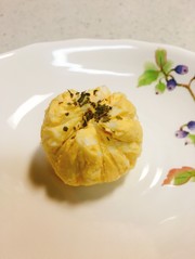 お弁当に*茶巾卵の写真