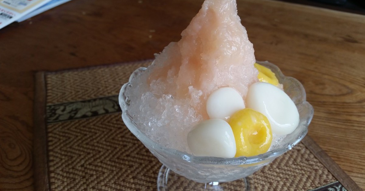 かき氷 桃しるこ氷 レシピ 作り方 By みやしっぽ クックパッド 簡単おいしいみんなのレシピが373万品