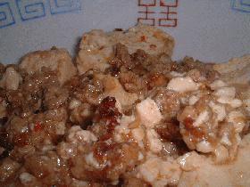 絶品!麻婆豆腐。