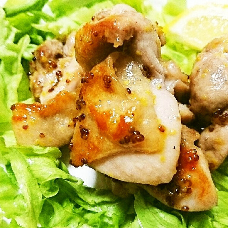 ハニーガーリック鶏もも肉のレシピ