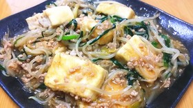 すき焼き風肉豆腐