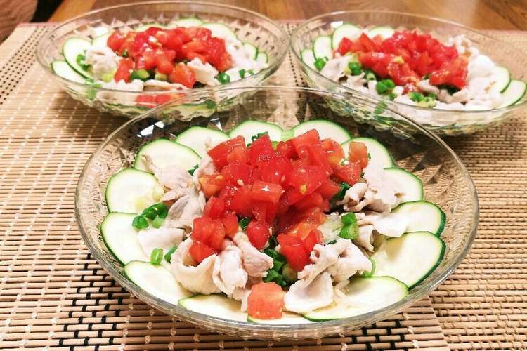 トマトたっぷりの豚しゃぶ トマポン酢 レシピ 作り方 By もえちゃんはは クックパッド 簡単おいしいみんなのレシピが360万品