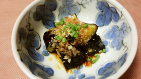揚げ茄子(ゴマ醤油だれ味)