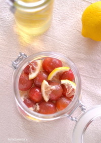 レモン酢使用☆プチトマトのマリネ