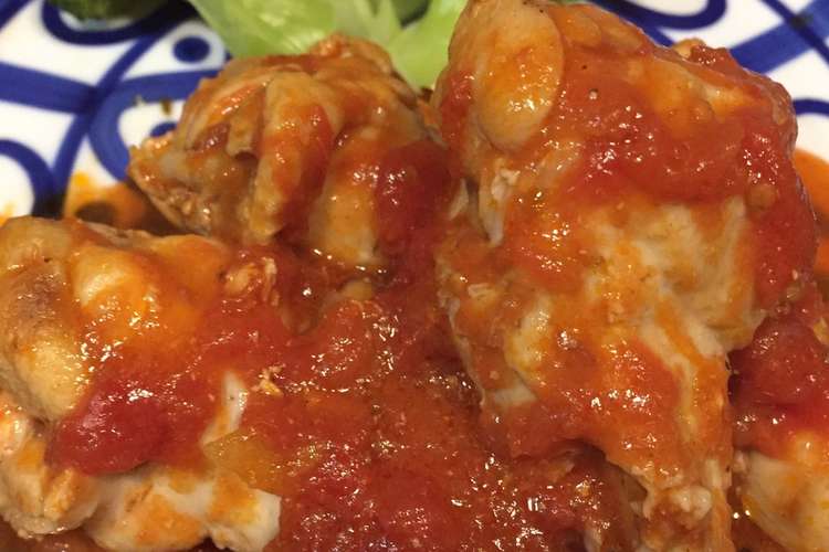 簡単煮込み料理 チキンのトマト煮 レシピ 作り方 By Hーe クックパッド 簡単おいしいみんなのレシピが360万品