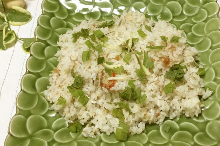 夏ご飯 梅干し みょうが飯 レシピ 作り方 By おはなすき クックパッド 簡単おいしいみんなのレシピが350万品