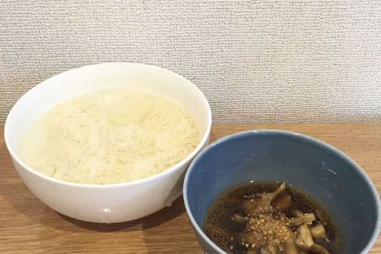 ごま油とガーリックの香りが食欲そそる素麺 レシピ 作り方 By Chiiiー クックパッド