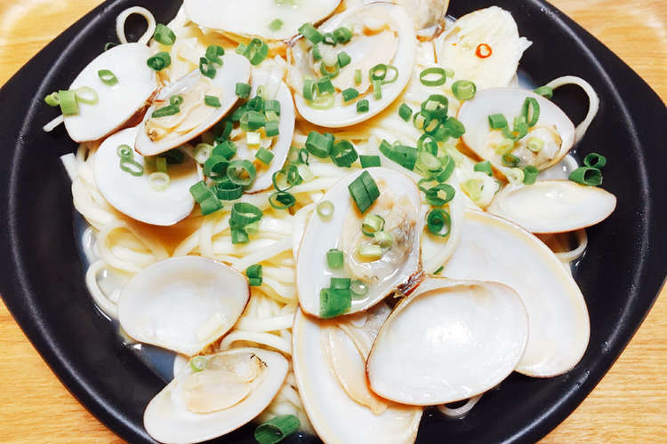 簡単 シンプル 王道のボンゴレうどん レシピ 作り方 By わんぱく胃袋 クックパッド 簡単おいしいみんなのレシピが355万品