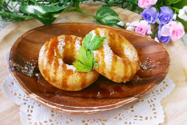 Hmで簡単 ふんわりプリン焼きドーナツ レシピ 作り方 By Maron クックパッド 簡単おいしいみんなのレシピが368万品