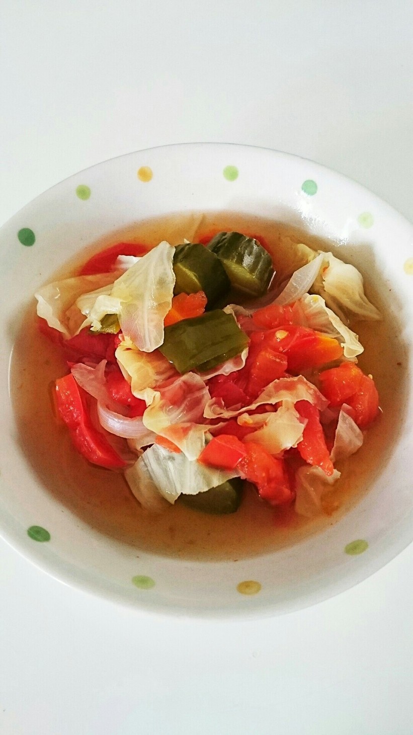 いろいろ野菜スープ の画像