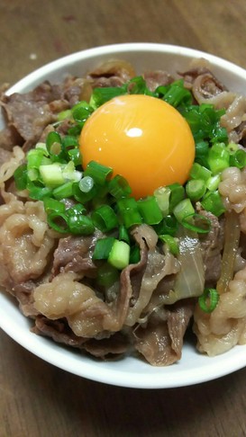 フライパンで!簡単だよ☆牛丼☆お弁当にも
