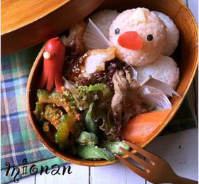 大人キャラ弁 ポケモンGO ビードル弁当