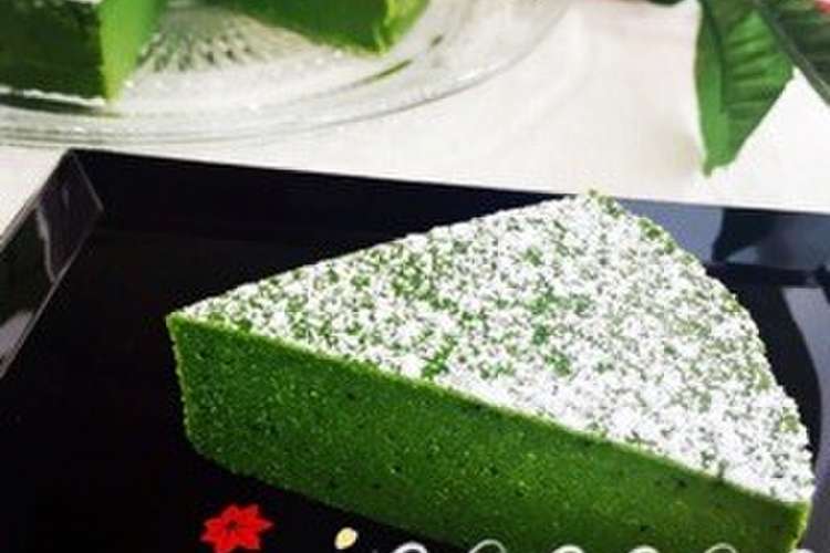 1ボウルでしっとり滑らか 豆腐抹茶ケーキ レシピ 作り方 By なんなんわーるど クックパッド 簡単おいしいみんなのレシピが355万品