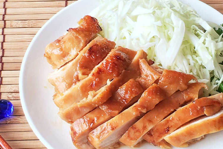 レンジで簡単 鶏肉のヘルシー味噌照り焼き レシピ 作り方 By Mi Rin クックパッド 簡単おいしいみんなのレシピが351万品