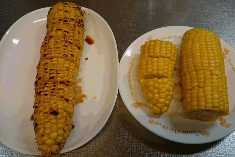 簡単 屋台の味 焼きとうもろこし レシピ 作り方 By あると クックパッド