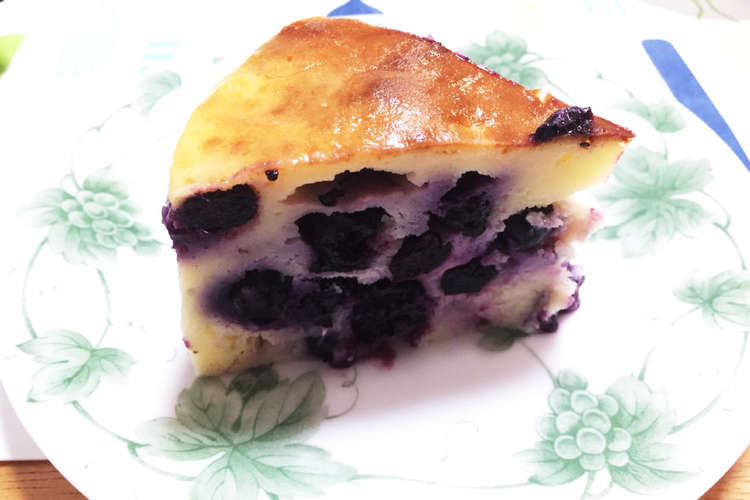 ｈｍで ブルーベリーヨーグルトケーキ レシピ 作り方 By かかし79 クックパッド 簡単おいしいみんなのレシピが350万品