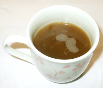 風邪・冷え性に簡単！とろみ黒砂糖・生姜湯の写真