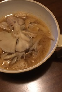 キムチ鍋の素で、ピリ辛味噌スープ♡