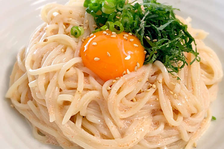 簡単 早ウマたらこの冷やしうどん レシピ 作り方 By Mugi Mama クックパッド 簡単おいしいみんなのレシピが354万品