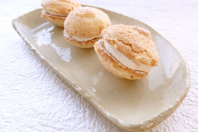 ダクワーズ 生クリーム挟み レシピ 作り方 By Mashibuchi クックパッド 簡単おいしいみんなのレシピが354万品